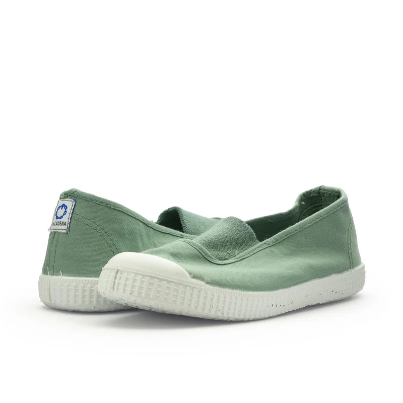 Zapatilla verde 88478 La Cadena