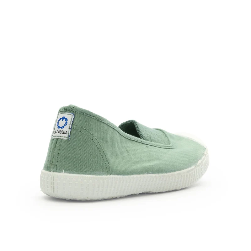 Zapatilla verde 88478 La Cadena