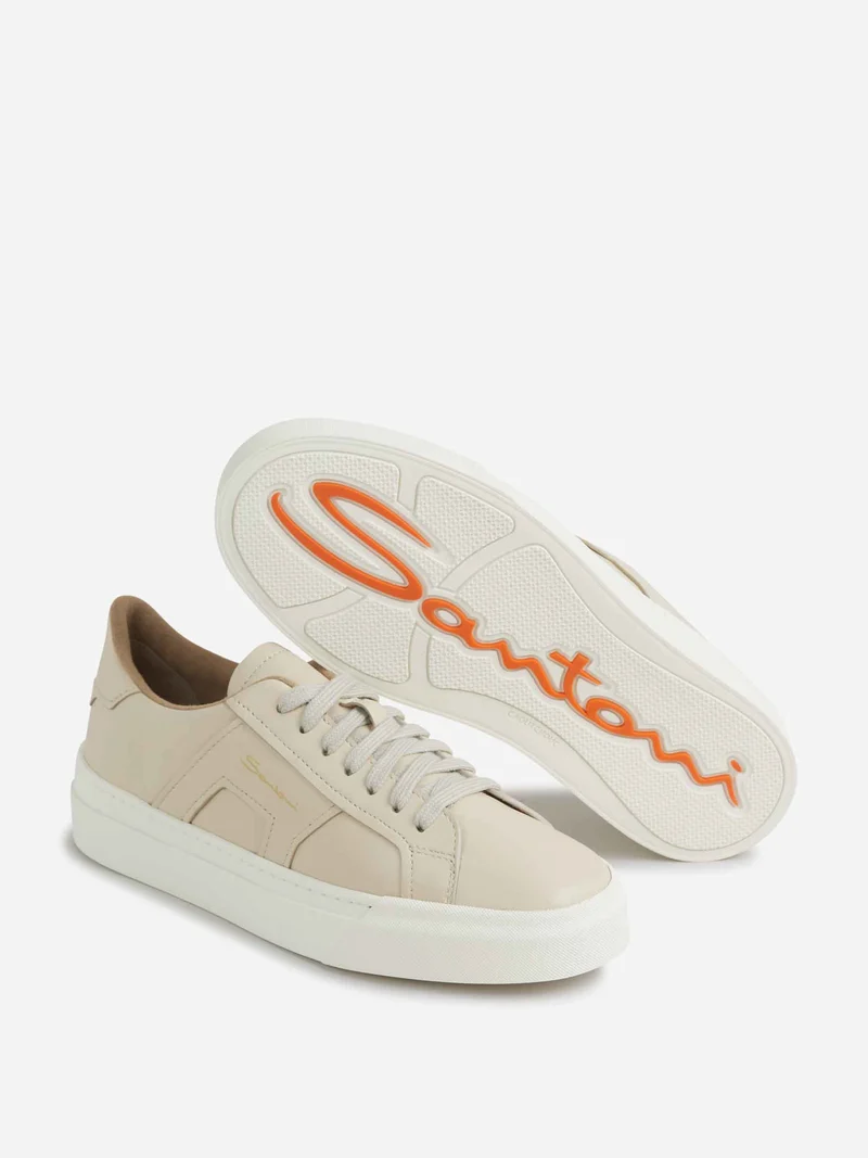 Sneakers Bajas Piel