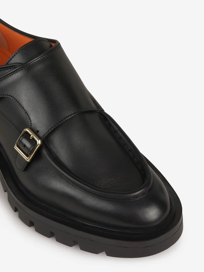 Mocasines Hebillas Piel
