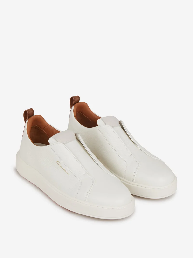 Sneakers Slip-On Piel