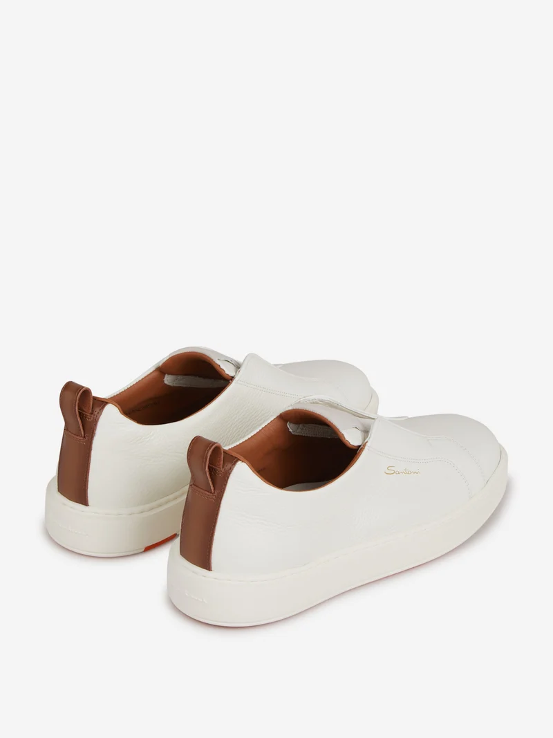 Sneakers Slip-On Piel