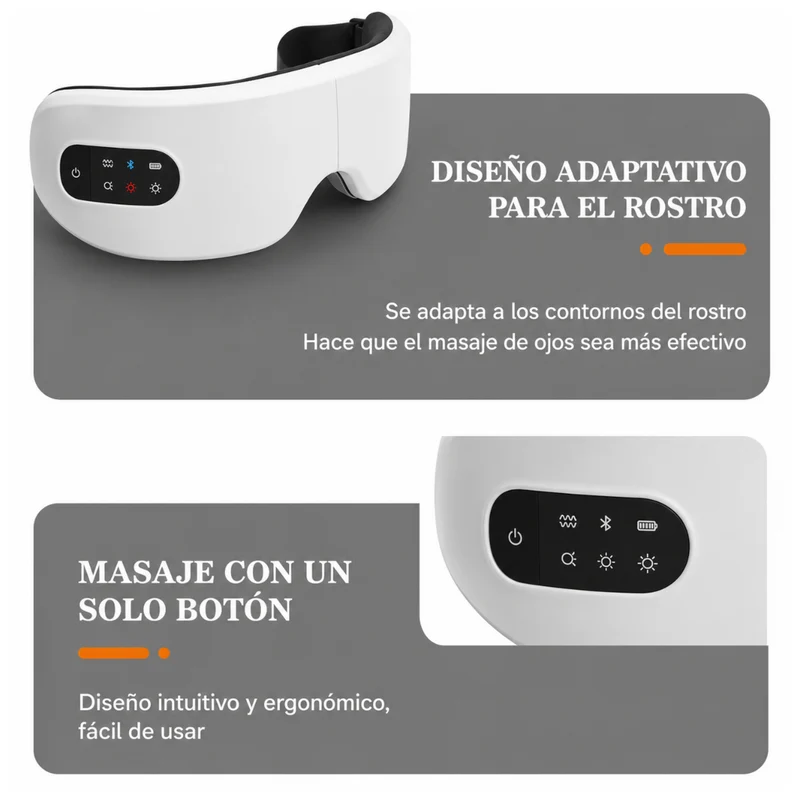 Miomu Antifaz Térmico Recargable para Ojos