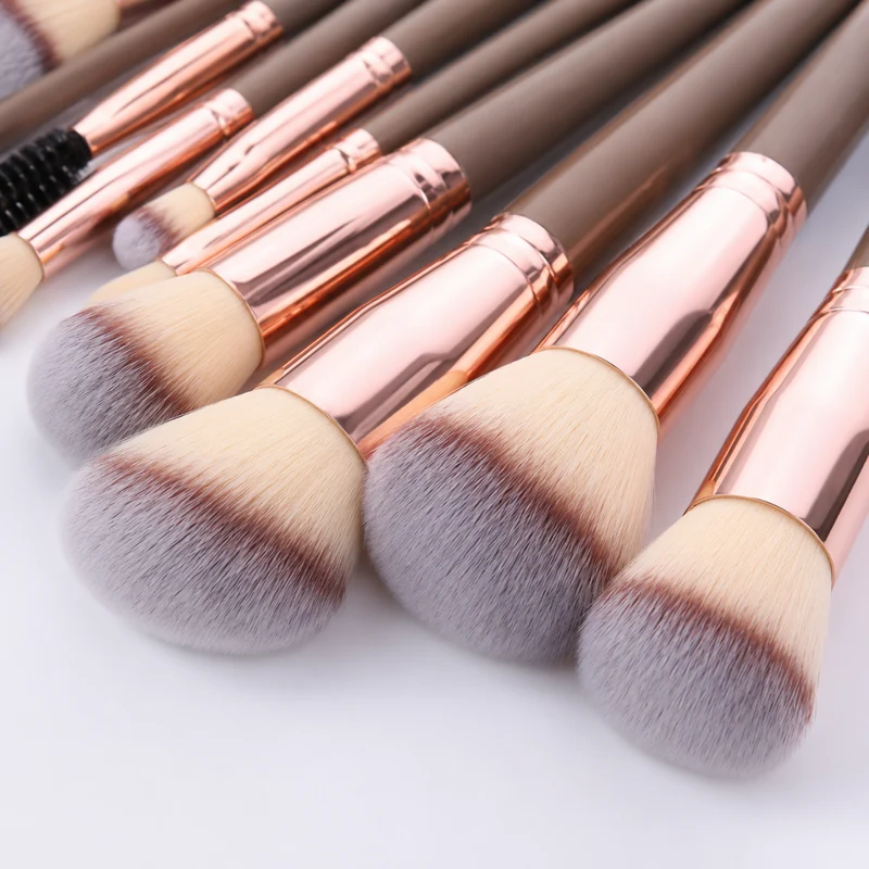 Miomu Set Profesional de Brochas para Maquillaje, 15 Piezas