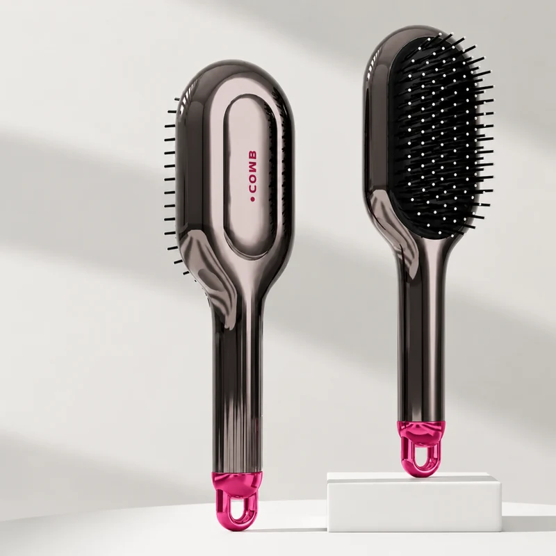 Miomu Peine Suave para Cabello con Mini Cepillo de Limpieza