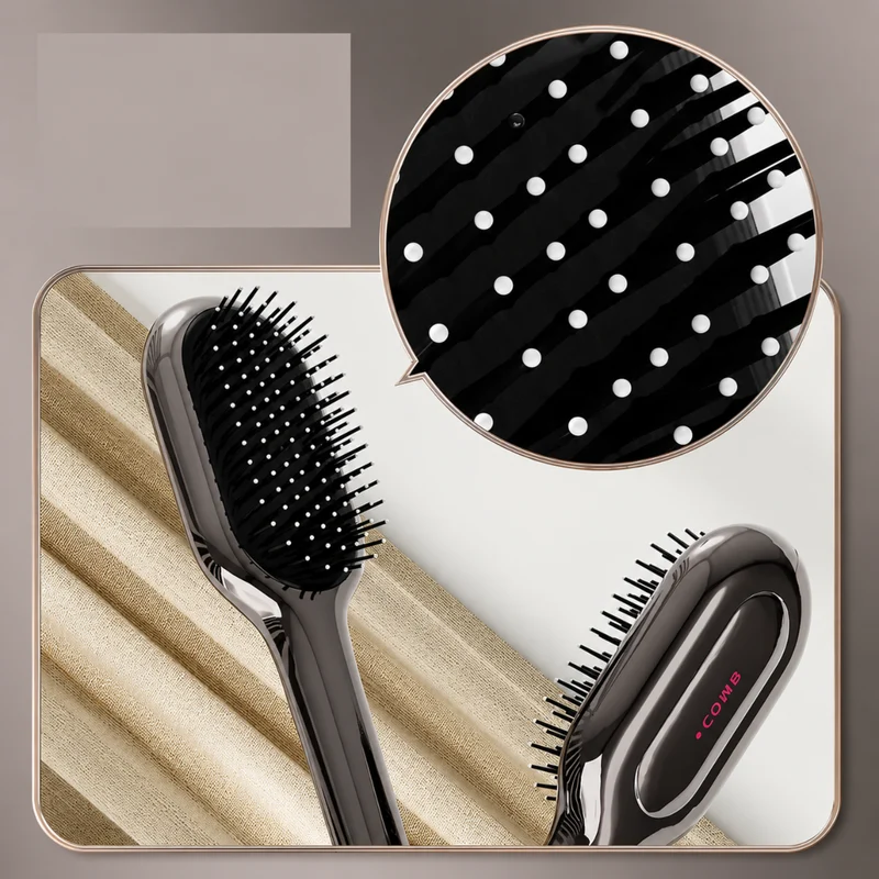 Miomu Peine Suave para Cabello con Mini Cepillo de Limpieza