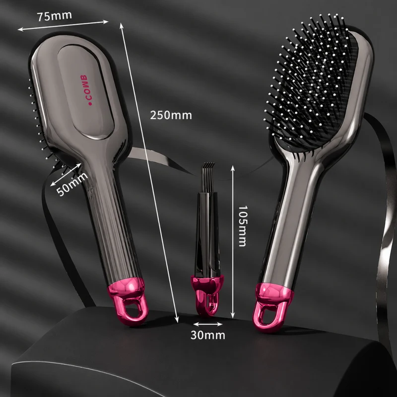 Miomu Peine Suave para Cabello con Mini Cepillo de Limpieza