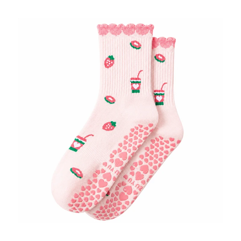 Miomu Medias Antideslizantes Fresitas