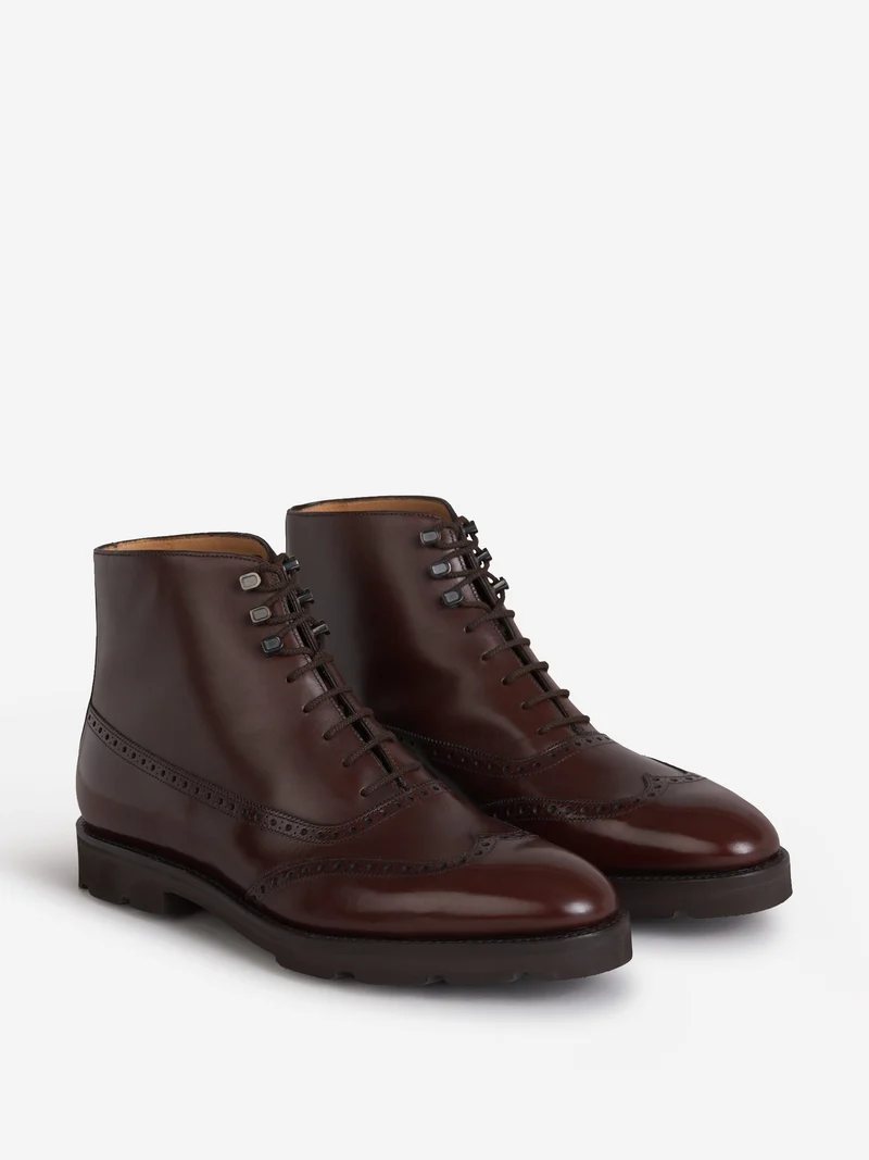Botines Brogue Piel
