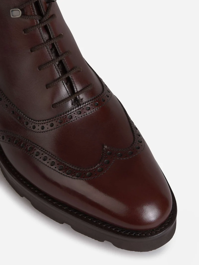 Botines Brogue Piel