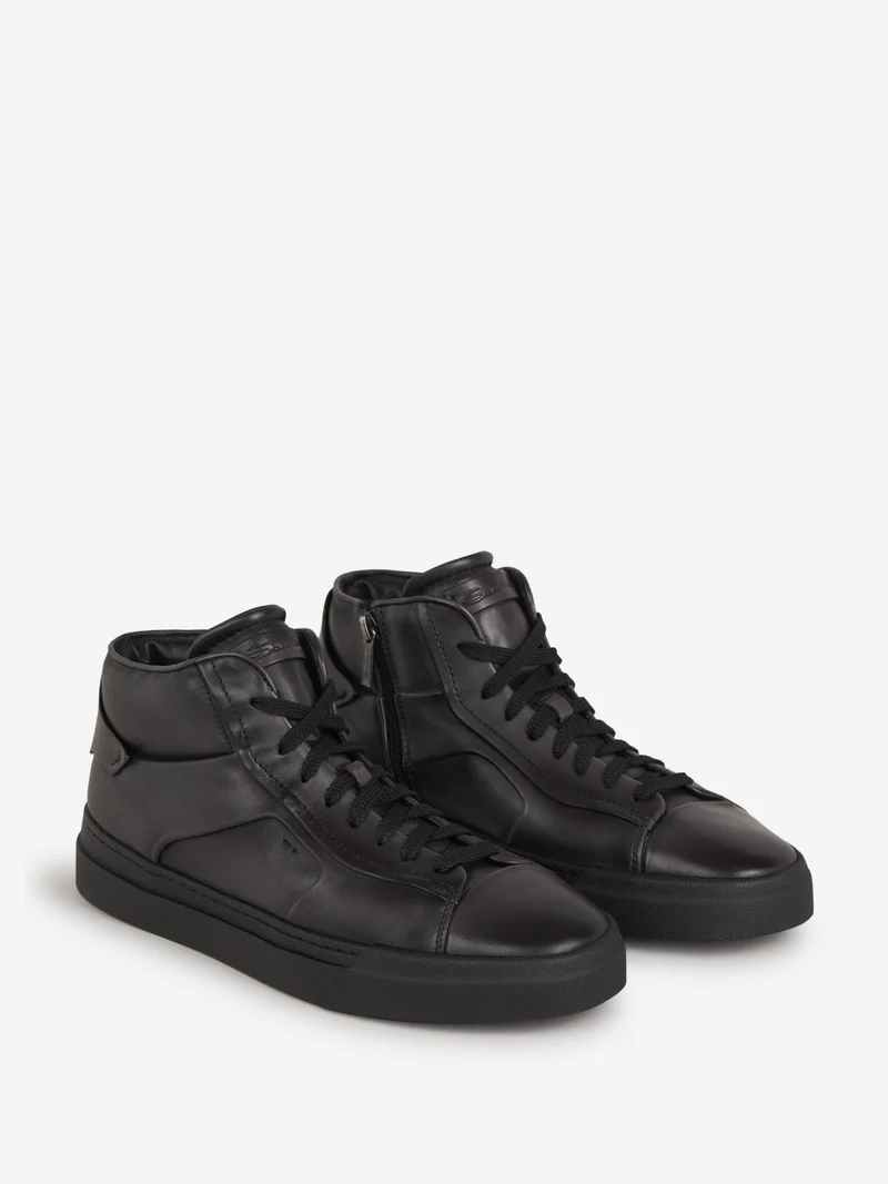 Sneakers Altas Piel
