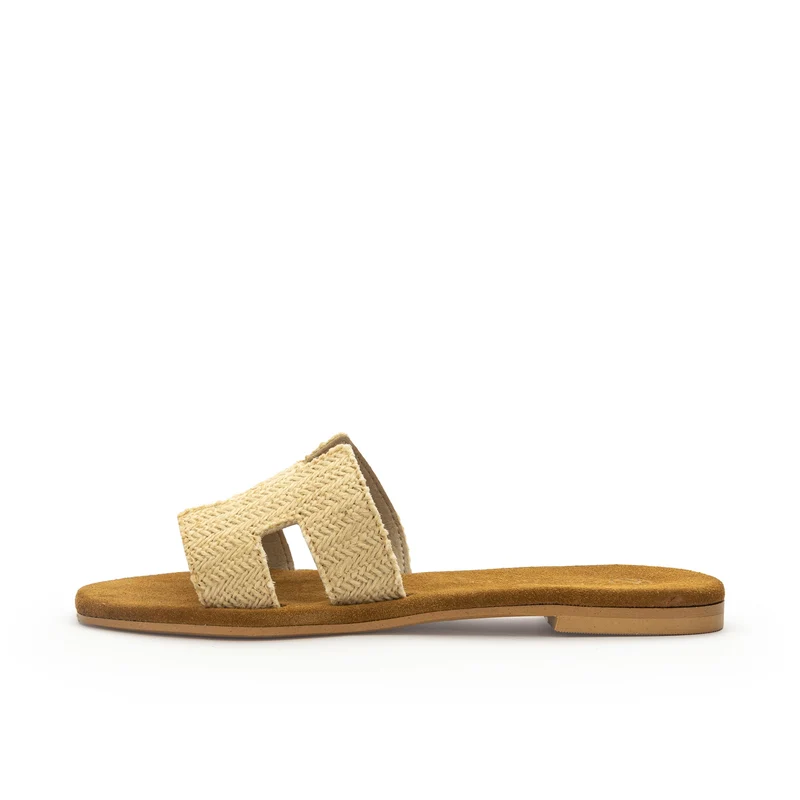 Zueco beige 7844 Pepa & Cris