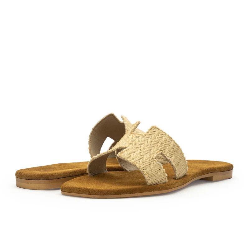 Zueco beige 7844 Pepa & Cris