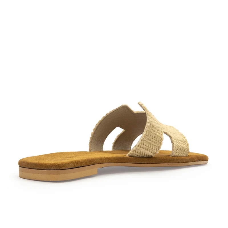 Zueco beige 7844 Pepa & Cris