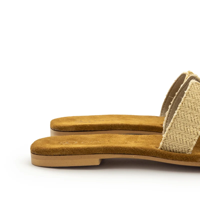 Zueco beige 7844 Pepa & Cris