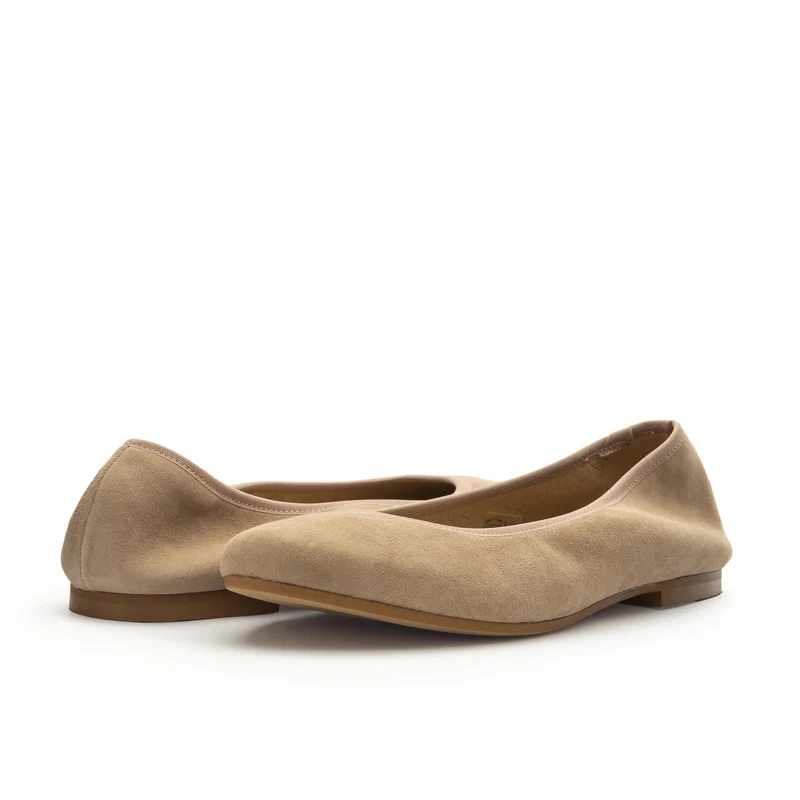 Bailarina ante taupe CRISTINA Jeromín