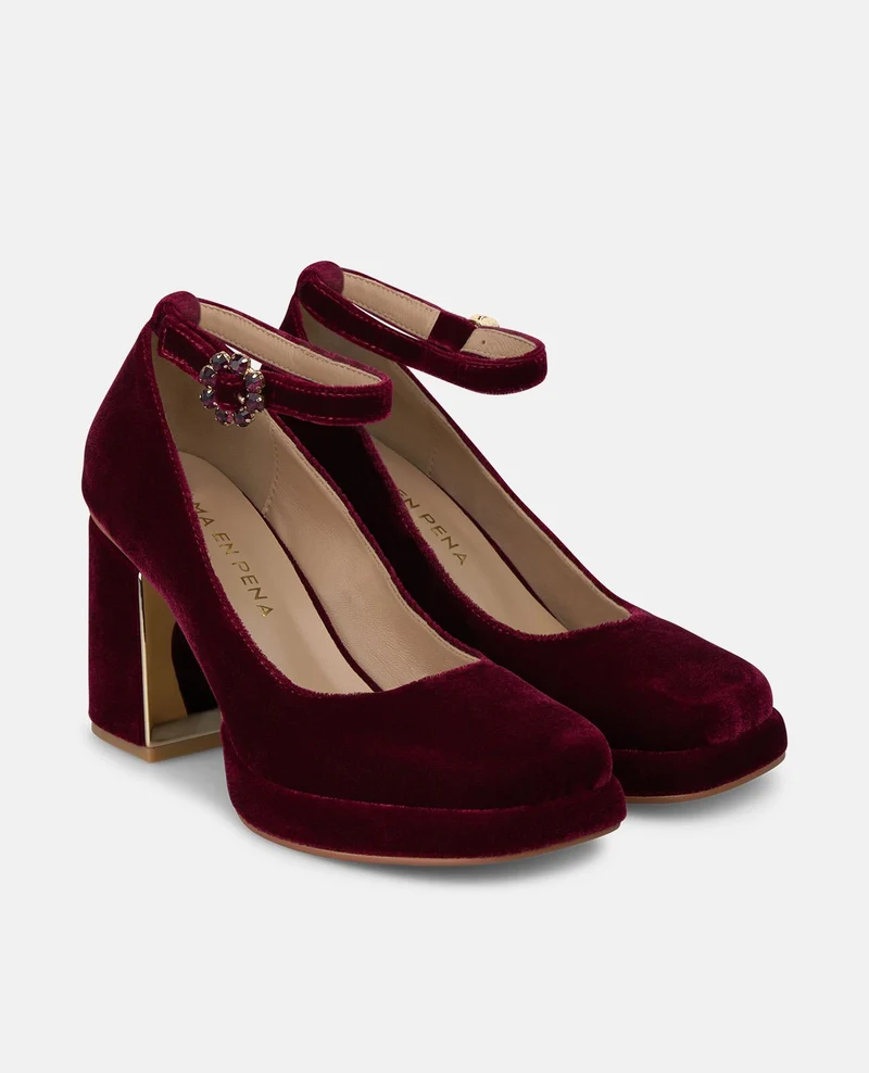 ZAPATO TACÓN CON CIERRE DE PULSERA