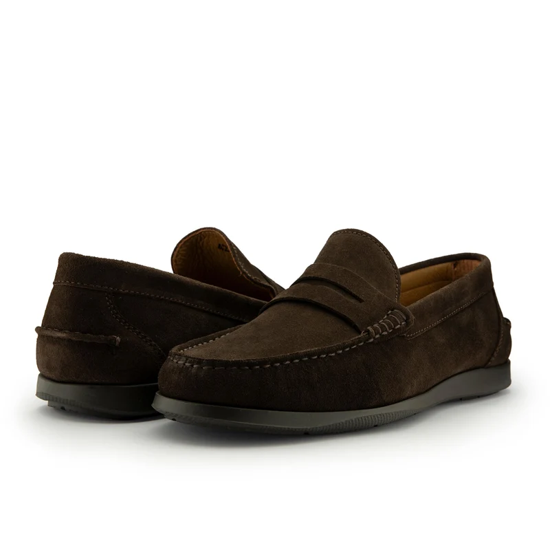 Mocasín serraje marrón 44102 Pielsa