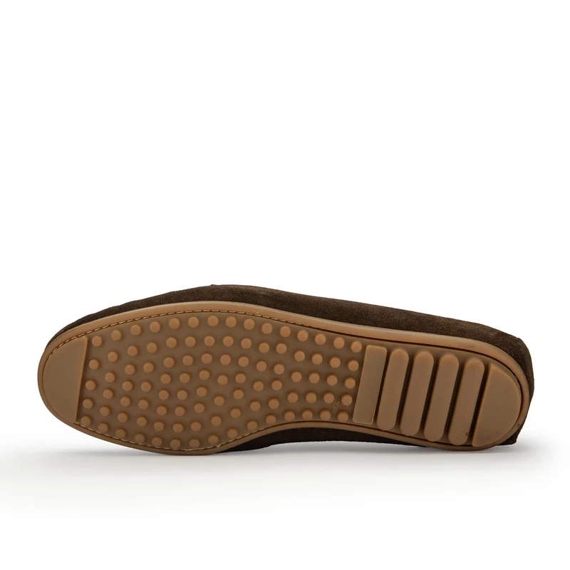 Mocasín serraje marrón 31 Castellano
