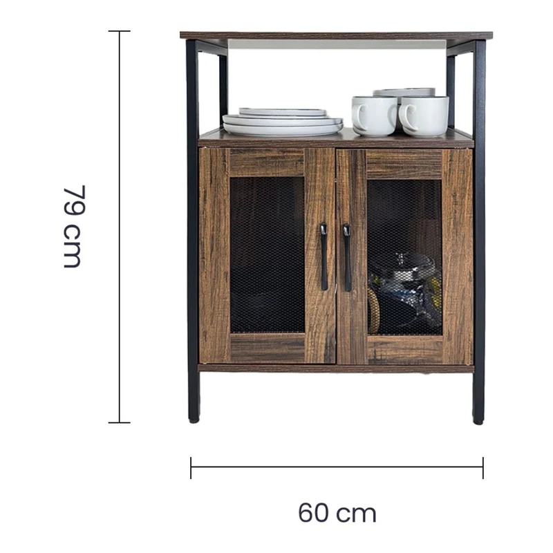 Tokoa Estante para Cocina con 2 Puertas (AC-615)
