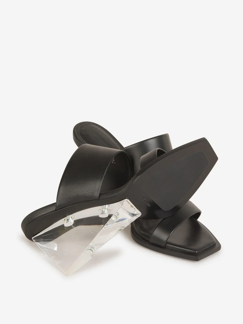 Mules Tacón Geométrico