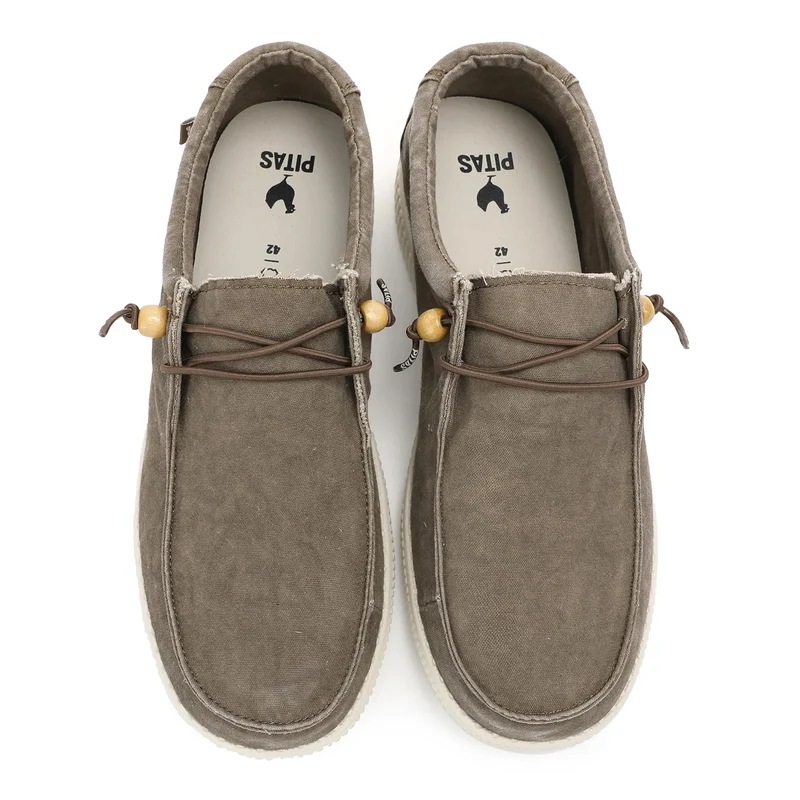 Zapatilla taupe WP150W Walk in Pitas