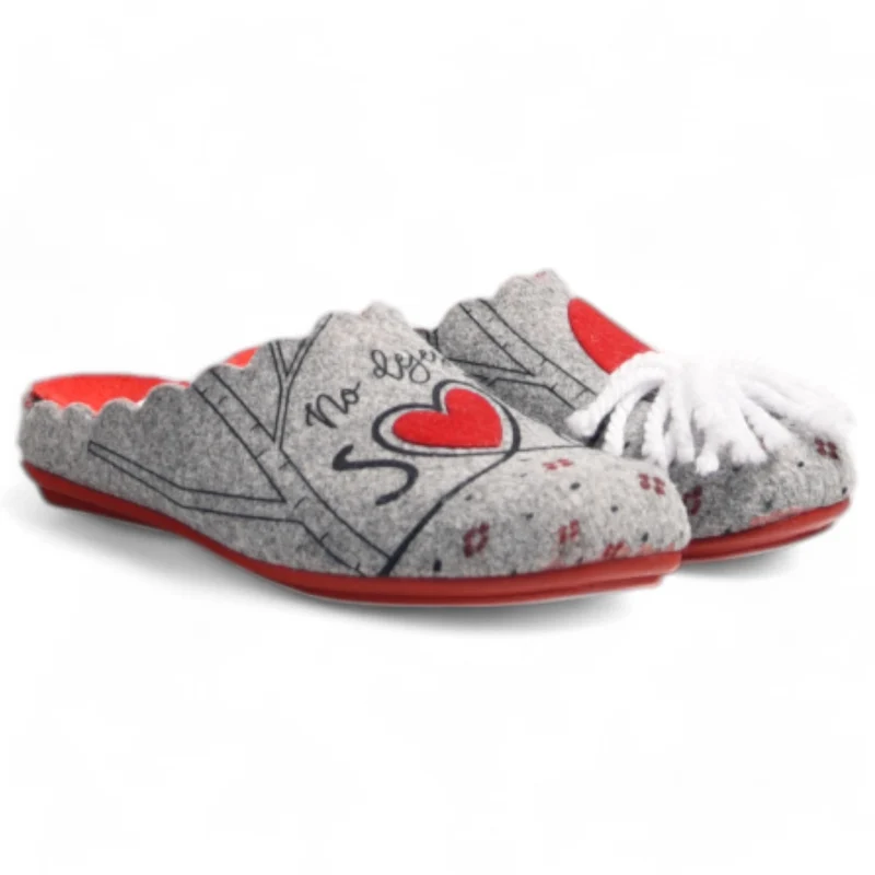 Zapatillas de Casa Marpen Slippers No Dejes De Soñar 301IV24 Gris