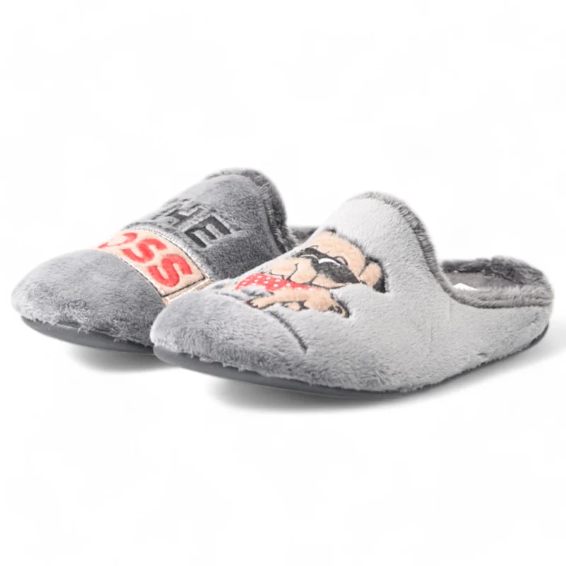 Zapatillas de Casa Marpen Slippers The Boss 501IV24 Gris