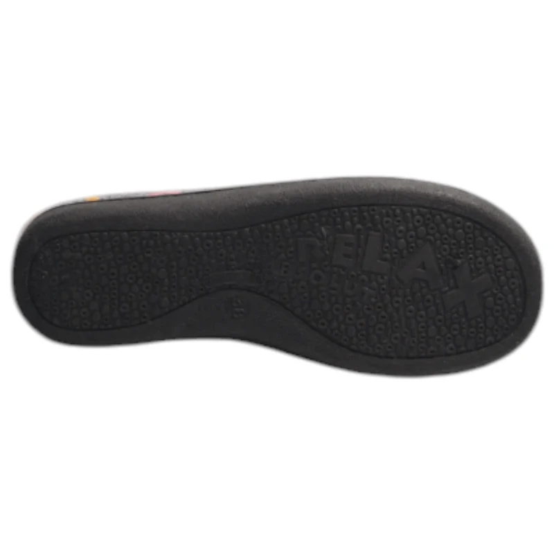 Zapatillas de Casa Plumaflex Corazones Bordados 12023 Gris