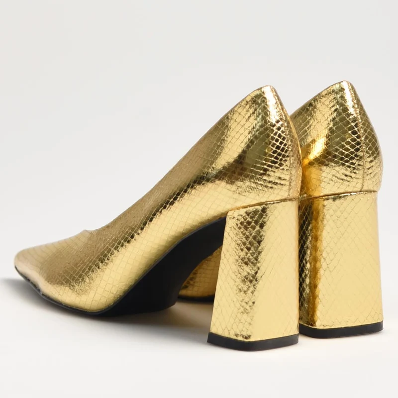 Zapatos de Salón Corina Serpiente M3650 Oro