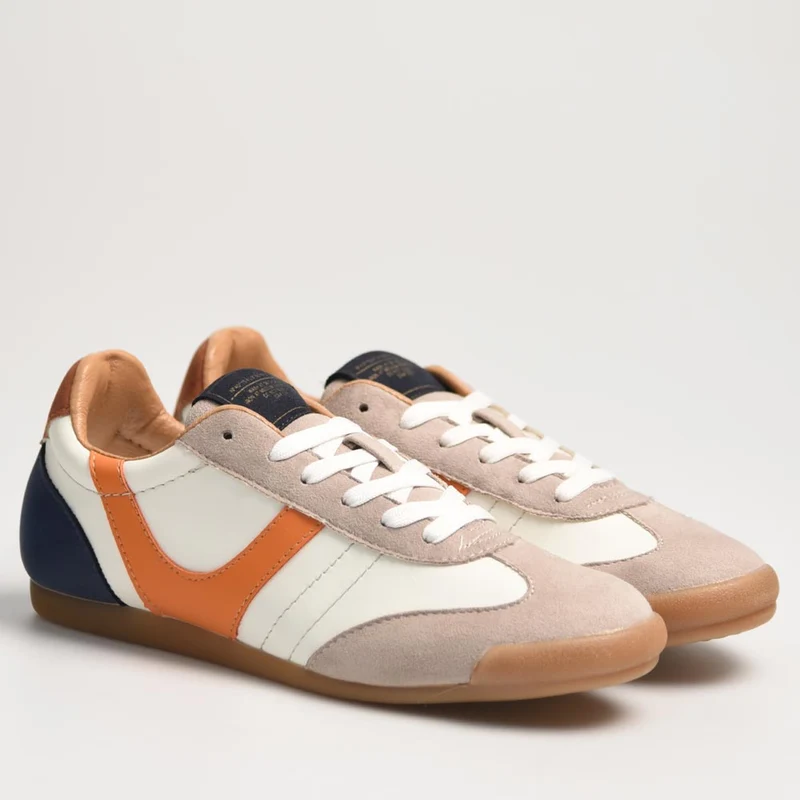 Deportivos Corina M3530 Naranja Cuero