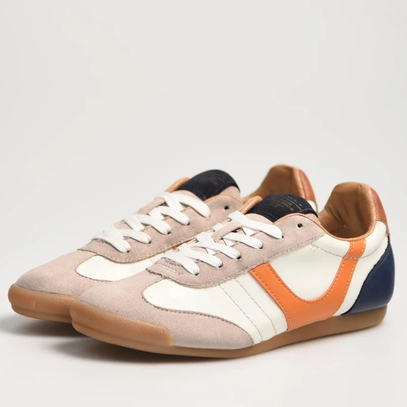 Deportivos Corina M3530 Naranja Cuero