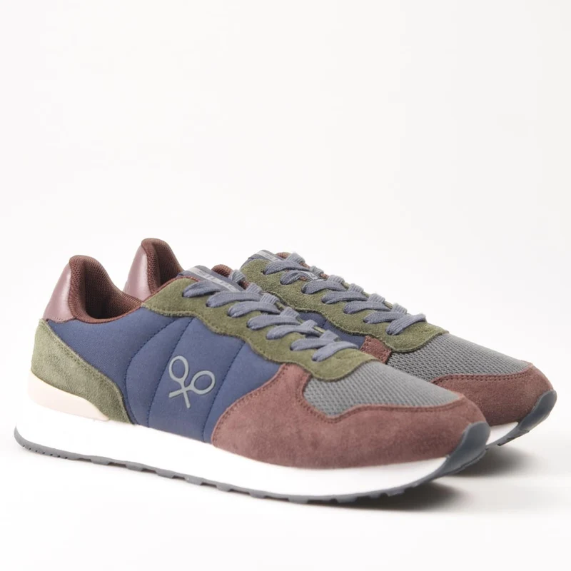 Zapatillas Silbon Running Multicolor 129271 Marino