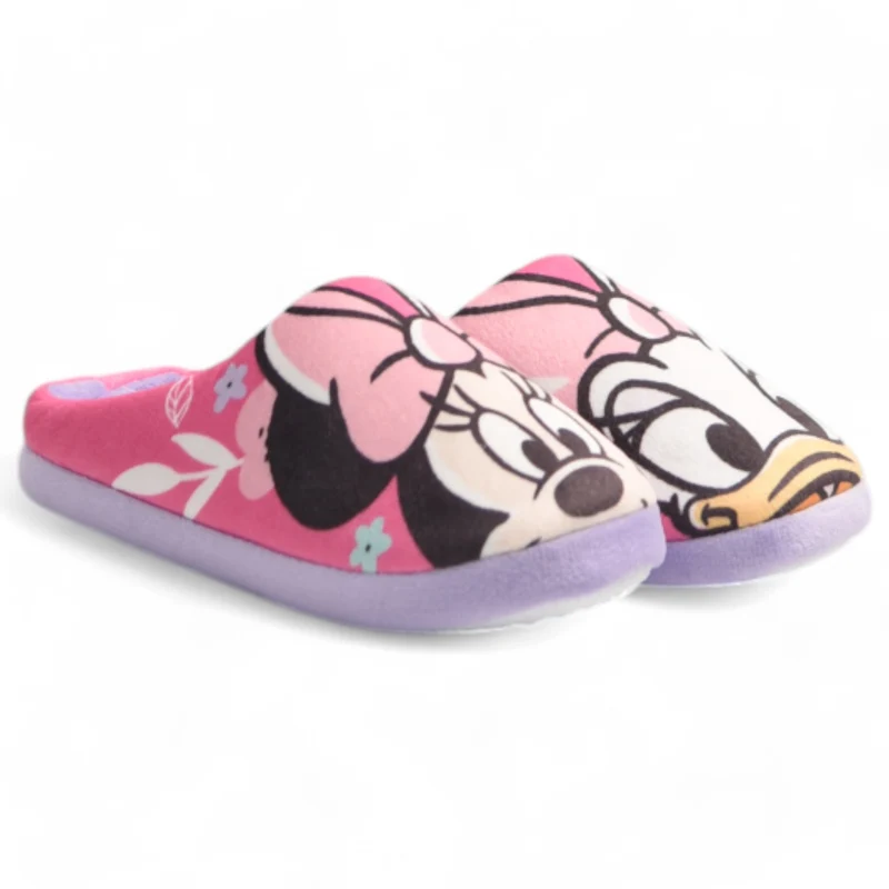 Zapatillas de Casa Bubble Kids Minnie & Daisy WD16504 Rosa