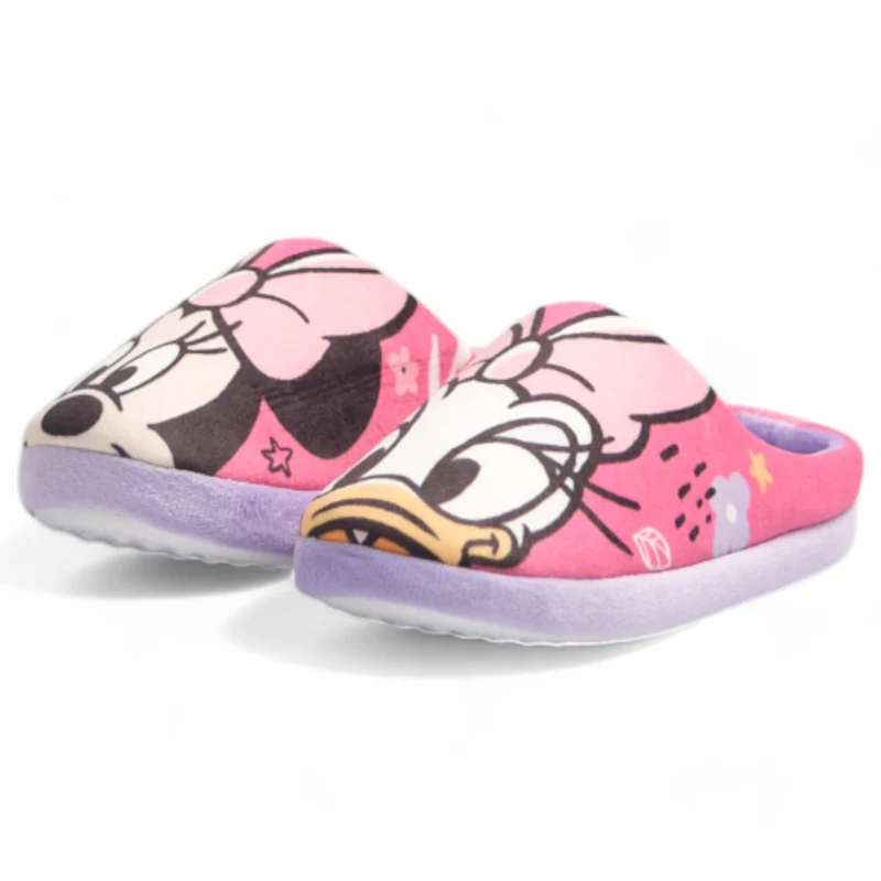 Zapatillas de Casa Bubble Kids Minnie & Daisy WD16504 Rosa