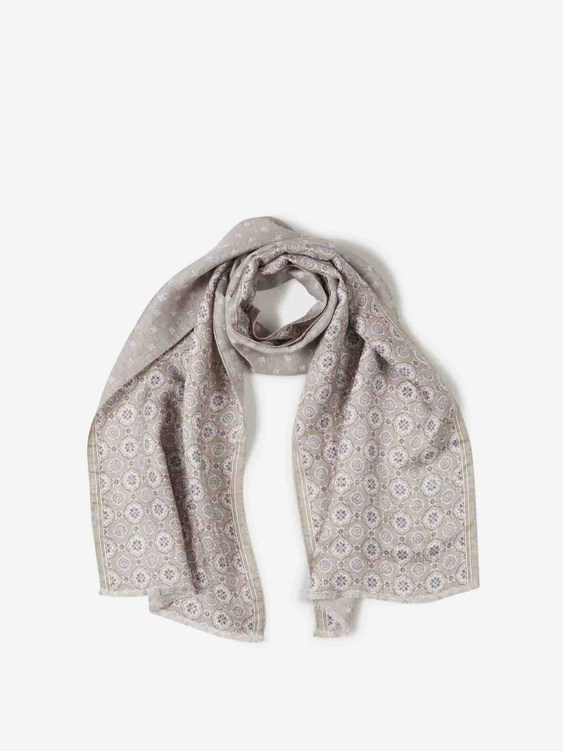Fular Lino Estampado