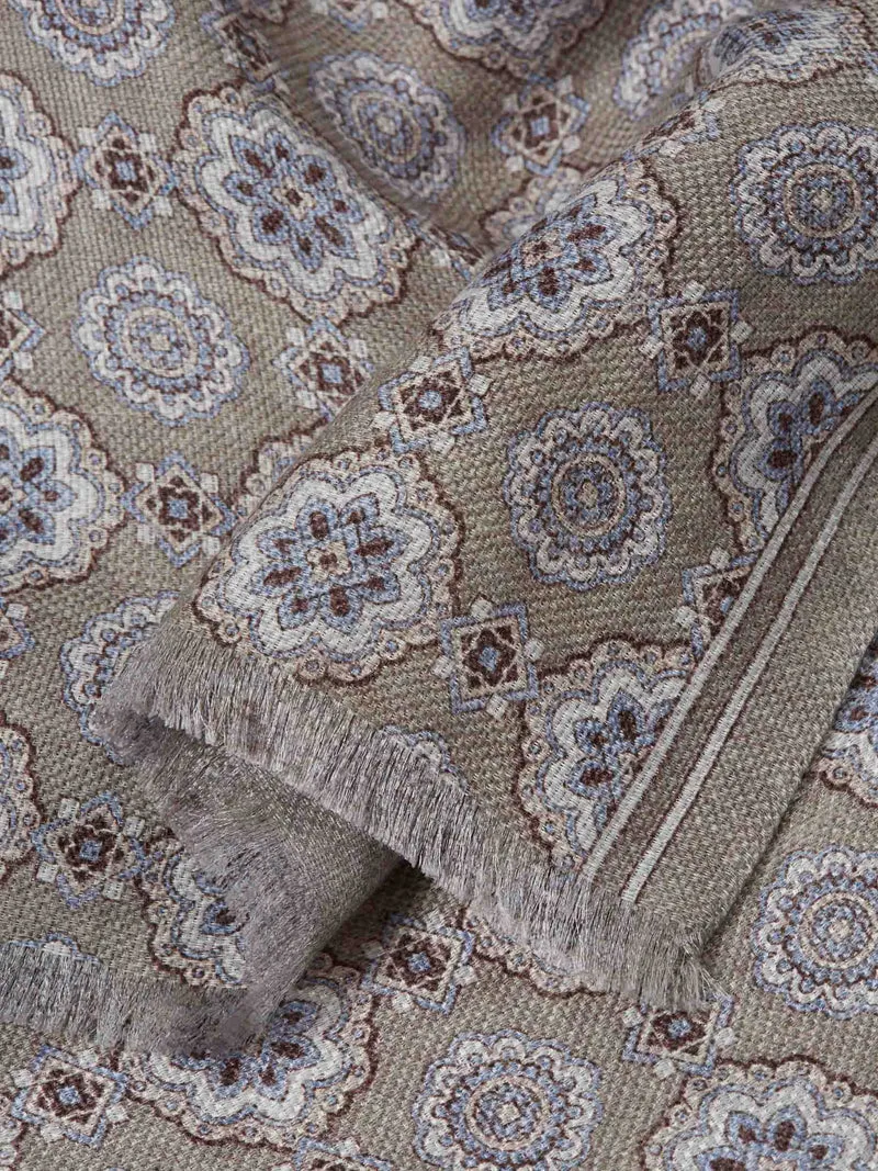 Fular Lino Estampado
