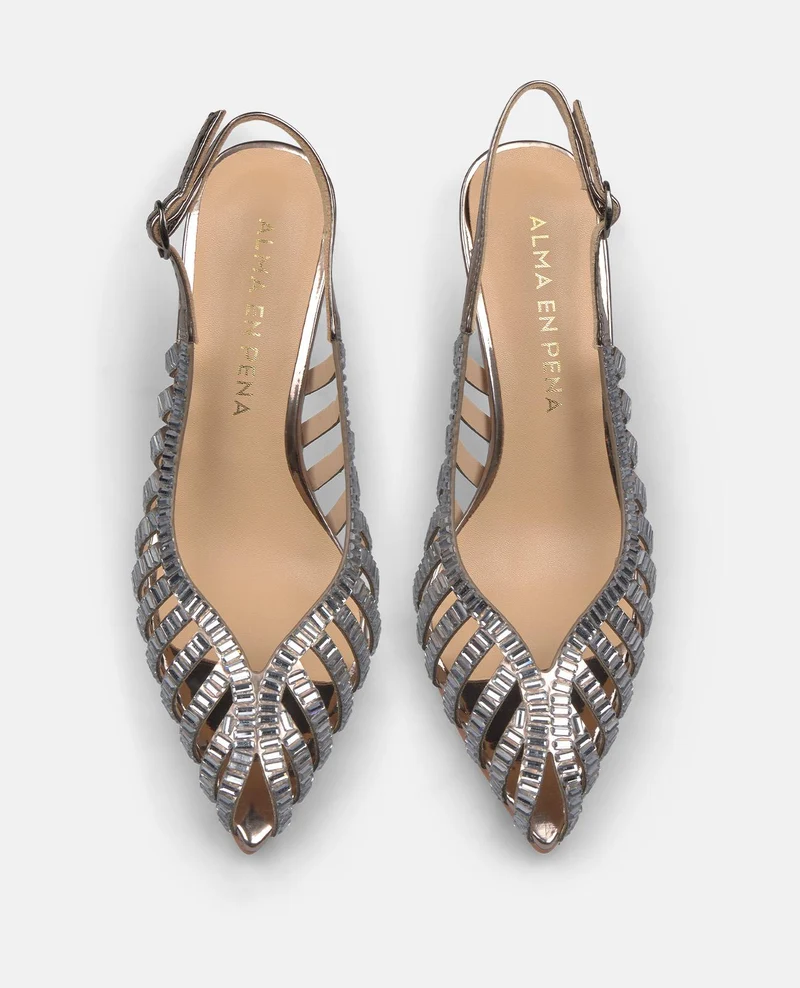 ZAPATO TACÓN EFECTO CRISTAL