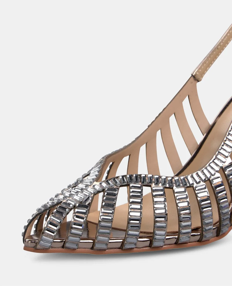 ZAPATO TACÓN EFECTO CRISTAL