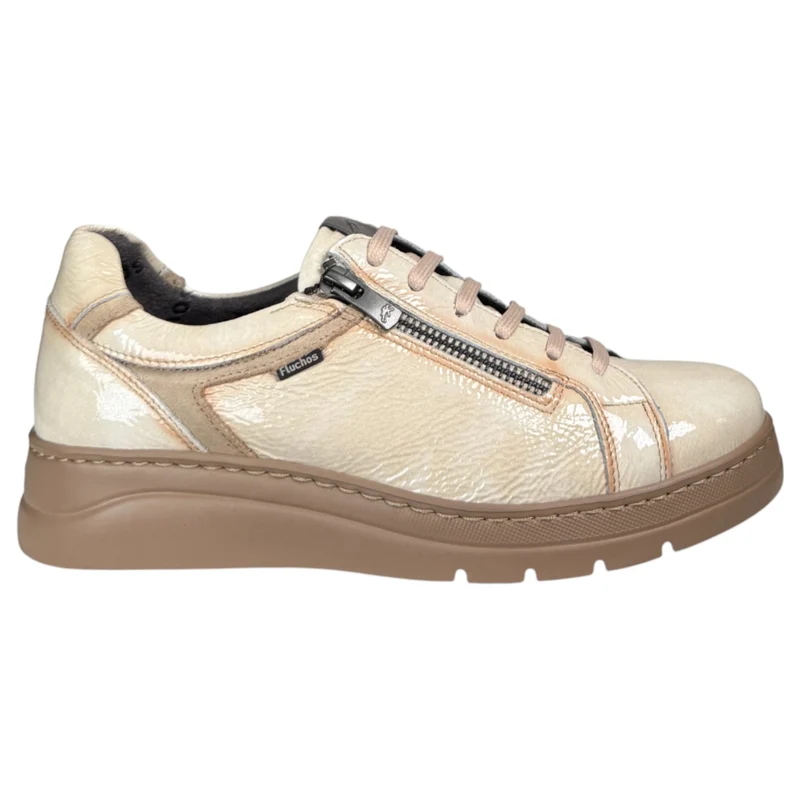 Zapatos Fluchos Deportivos Pompas F1666 Beig