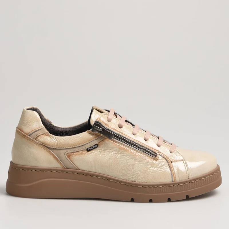 Zapatos Fluchos Deportivos Pompas F1666 Beig