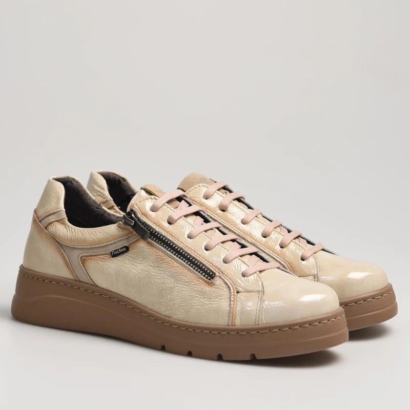 Zapatos Fluchos Deportivos Pompas F1666 Beig