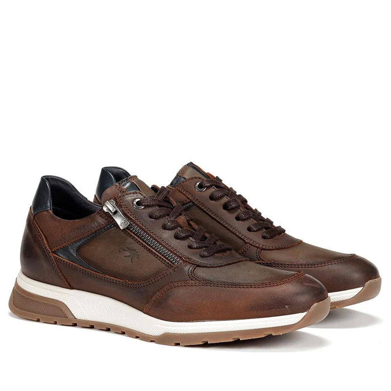 Zapatos Deportivos Fluchos Louis F1603 Café
