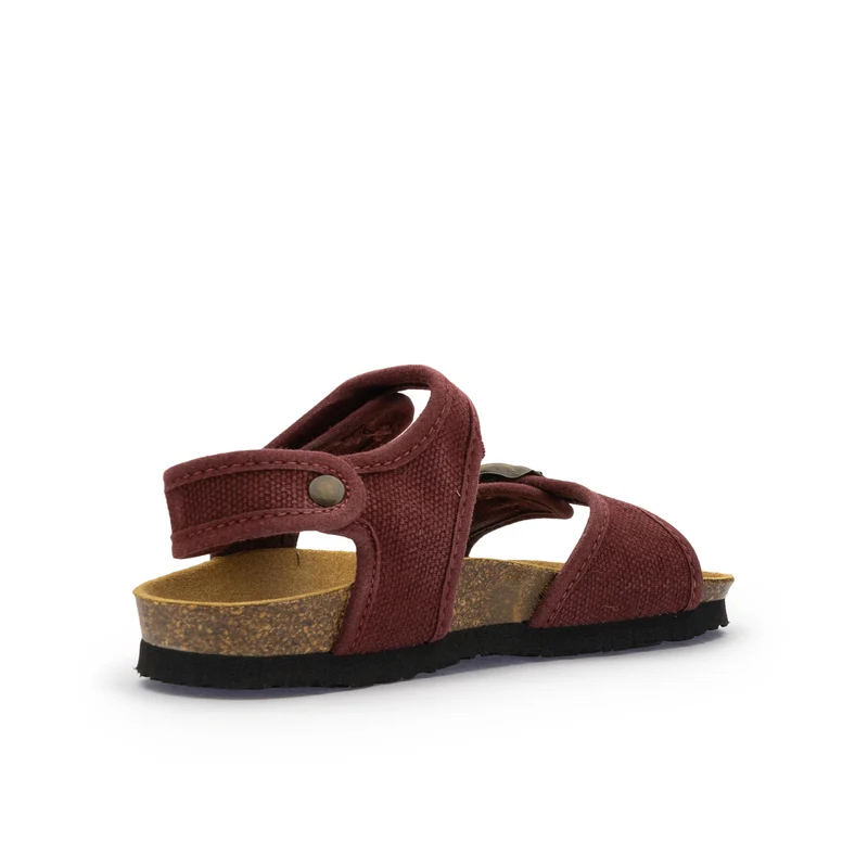 Sandalia burdeos lavado 7081 Natural World
