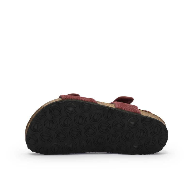 Sandalia burdeos lavado 7081 Natural World