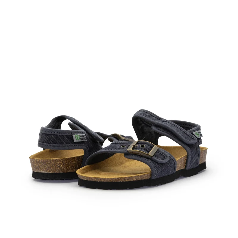 Sandalia azul lavado 7081 Natural World