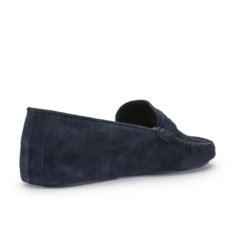 Zapatilla casa serraje azul 2506 Jeromín