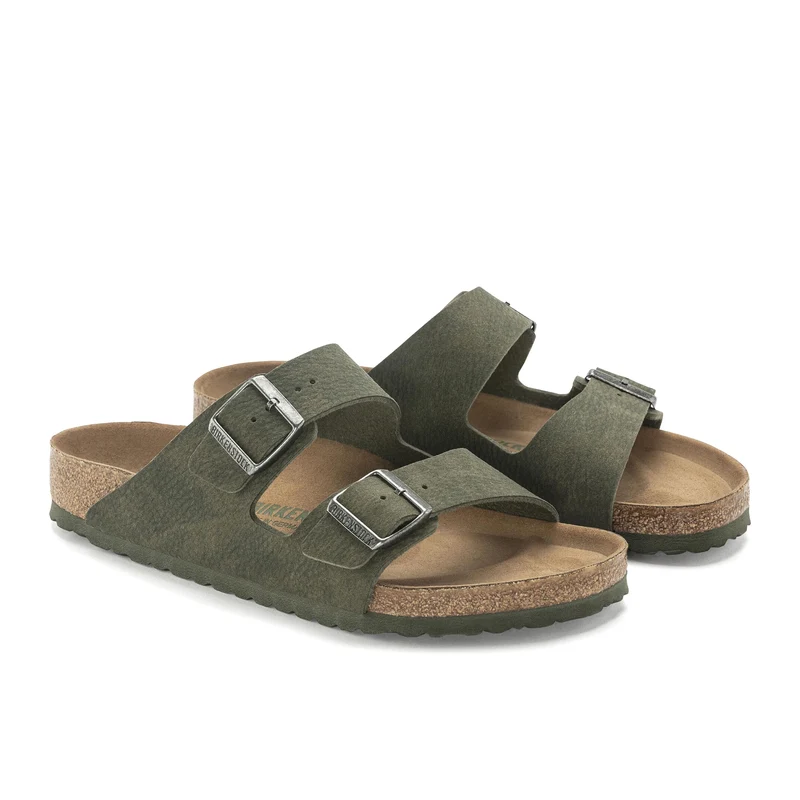 Sandalia nobuk verde ARIZONA Birkenstock