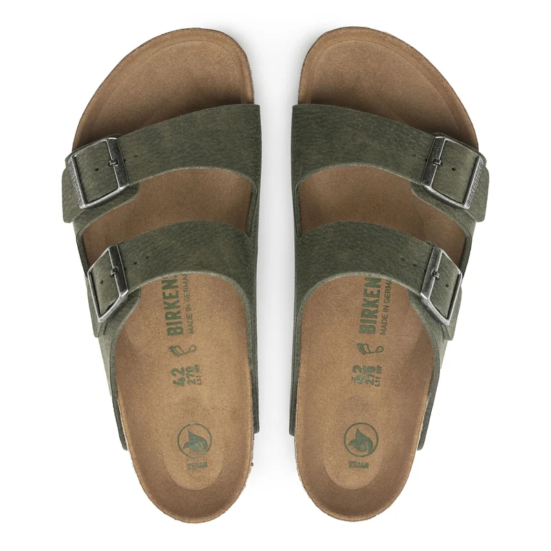 Sandalia nobuk verde ARIZONA Birkenstock