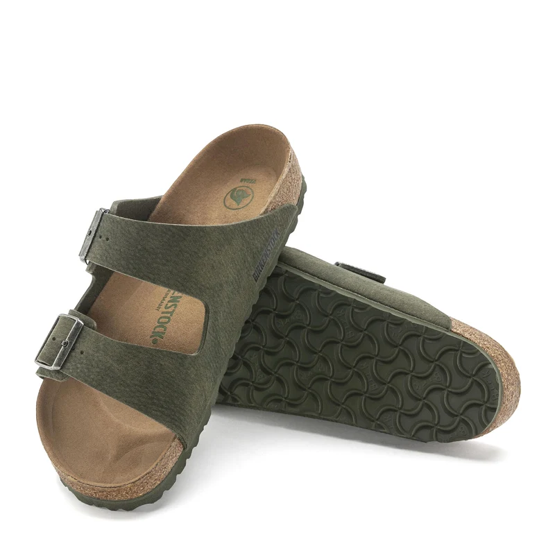 Sandalia nobuk verde ARIZONA Birkenstock